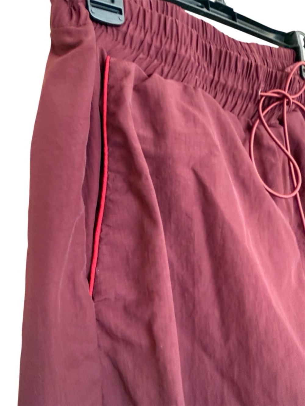 Forever 21 Red & Burgundy Colorblock Lightweight Jacket and matching pants - Picture 8 of 9